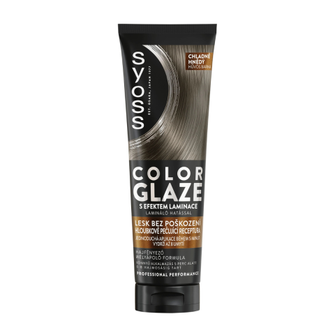 Ingrijire Personala & Cosmetice - Color Glaze cu efect de laminare Cool Brunette Syoss, 130 ml