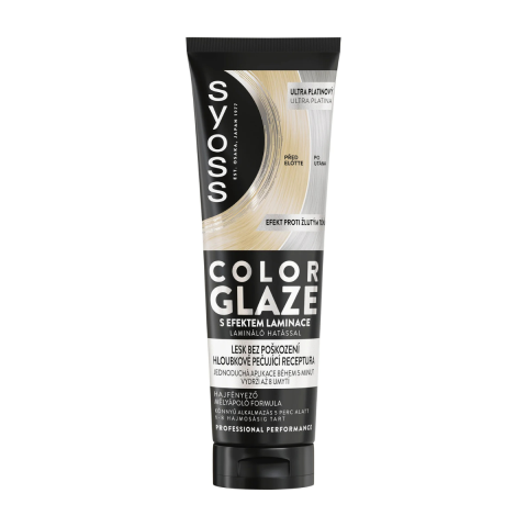 Ingrijire Personala & Cosmetice - Color Glaze cu efect de laminare Ultra Platinium Syoss, 130 ml