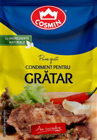 Condimente & Mixuri - CONDIMENT PENTRU GRATAR COSMIN, 20 GR/ PLIC