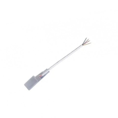 Accesorii corpuri de iluminat - Conector Prelungire "I" Pt Neon Flex 24v, Delight DL66784C, 1 buc
