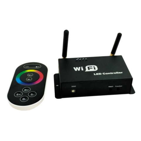 Casa, Gradina & Bricolaj - Controller Banda LED Rgb Wi-fi Wireless, Delight DL66520Y, 192w + Telecomanda, 1 buc