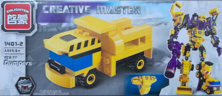 Jocuri - Creative master Dumpers. Set lego utilaje de constructie