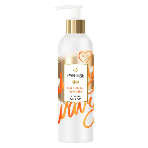 Ingrijire Personala & Cosmetice - Crema de styling pentru par ondulat, Pantene Pro-V Natural Waves, 235 ml