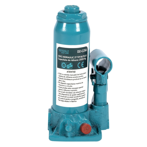 Elevatoare si echipamente de ridicat - Cric hidraulic 2T tip butelie