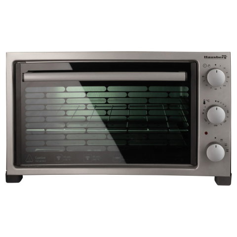 Electrocasnice & Climatizare - Cuptor electric Hausberg HB 9320 cu 2 tavi, 1420 W, 38L