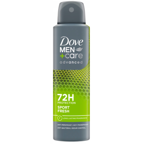 Ingrijire Personala & Cosmetice - Deodorant Antiperspirant Spray 72h Sport Fresh Dove Men, 250 ml