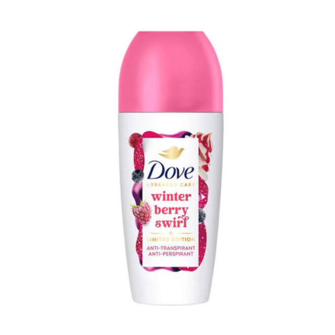 Ingrijire Corp - Deodorant roll-on pentru femei Dove Advanced Care Winter Berry Swirl, 50 ml