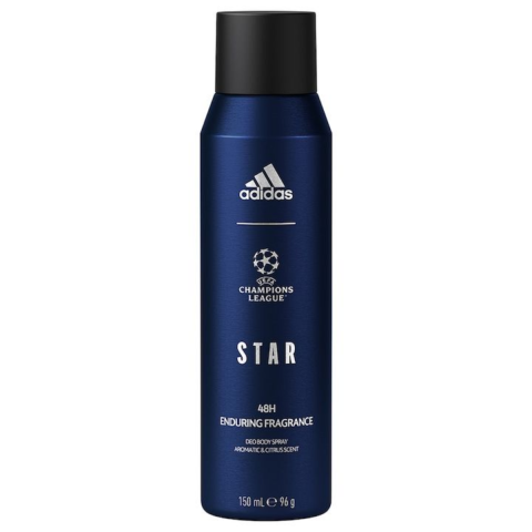 Ingrijire Personala & Cosmetice - Deodorant Spray Adidas Uefa Champions League Star, 48h, 150 ml