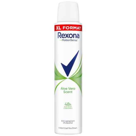 Ingrijire Personala & Cosmetice - Deodorant spray antiperspirant Rexona, Aloe Vera, 48 h, 200 ml