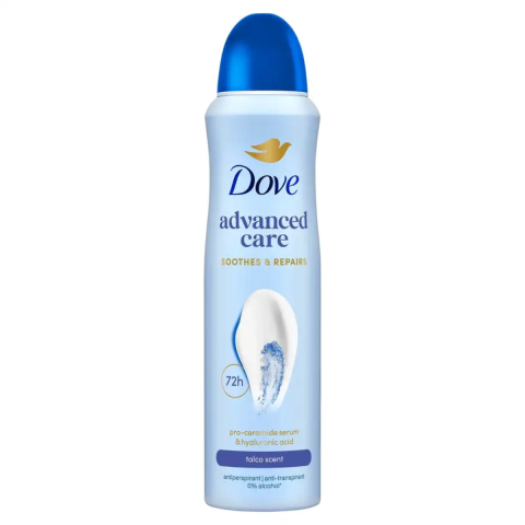 Ingrijire Personala & Cosmetice - Deodorant Spray Dove Advanced Care Talco, 72 h, 150 ml