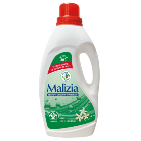 Curatenie & Intretinere - Detergent de rufe lichid Malizia cu uleiuri esentiale, 1.5 L, 30 spalari
