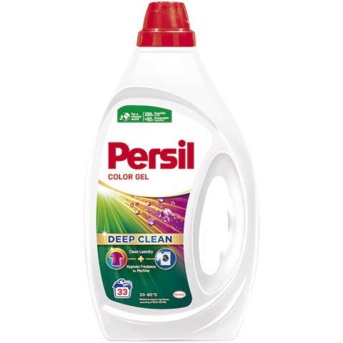 Detergenti de Rufe - Detergent de rufe lichid Persil Deep Clean Color, 33 spalari, 1,485l