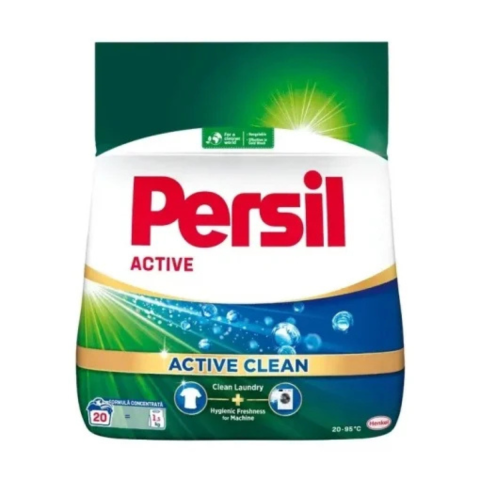 Detergenti de Rufe - Detergent de rufe pudra Persil Active Clean, 1.5kg