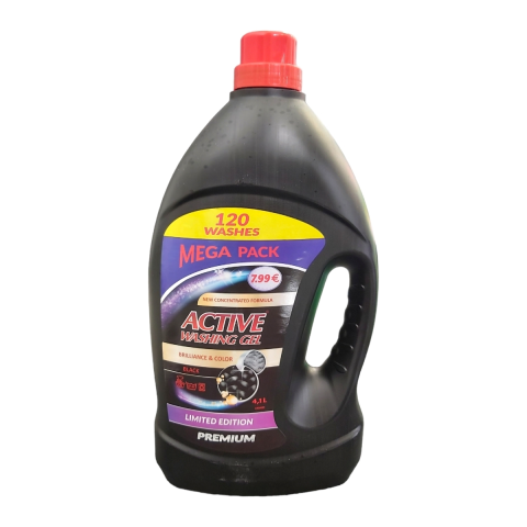 Casa, Gradina & Bricolaj - Detergent lichid premium Active, Brilliance & Black, 4.1 L