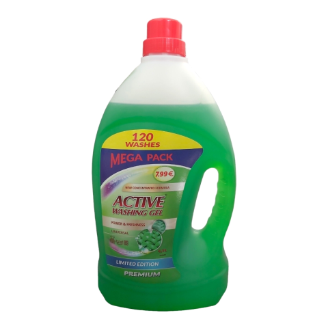 Casa, Gradina & Bricolaj - Detergent lichid premium Active, Power & Freshness, 4.1 L