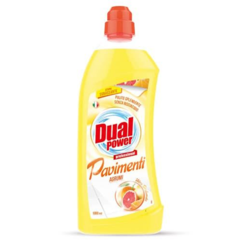 Detergenti Pardoseala - Detergent Pardoseli Dual Power Citrice, 1 L
