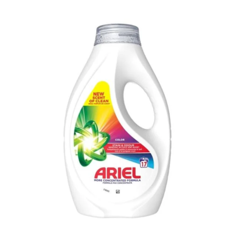 Ingrijire Haine - Detergent pentru rufe Ariel Color Lichid, 17 spalari, 765 ml