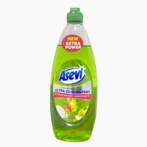 Detergenti Bucatarie si Vase - Detergent Vase Asevi Ultra Concentrat, Mar, 650 ml