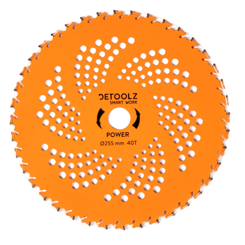 Gradinarit - Disc motocositoare 40T Vidia, 255 x 25.4 x 2 mm, Power