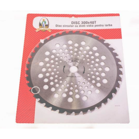 Gradinarit - Disc motocositoare nr. 12/300 cu vidia MF