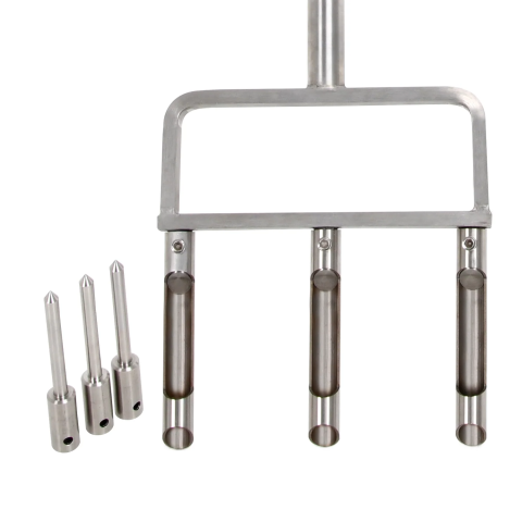 Casa, Gradina & Bricolaj - Dispozitiv PRO Aerator, profesional, 2 in 1, cu tije si preducele