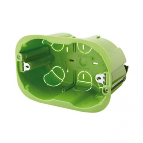 Accesorii prize si intrerupatoare - Doza aparat pentru rigips, 3 module GW24403PM, montaj incastrat, 1 buc