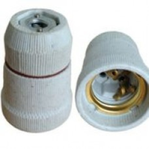 Casa, Gradina & Bricolaj - Dulie E27 Ceramic Din 2 Bucati, DeLight DL3031, 1 buc