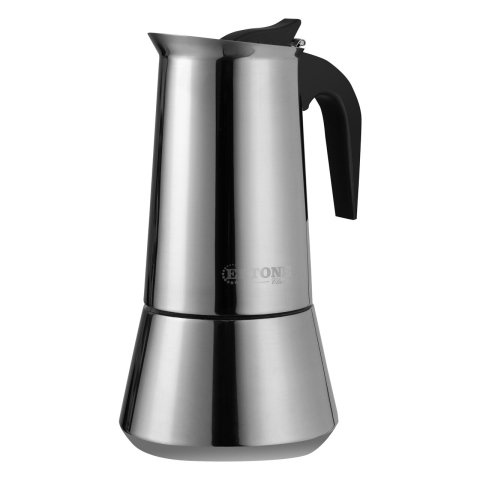 Espressoare pentru aragaz - Espressor Cafea manual Ertone HB-H463 inox, 12 cesti