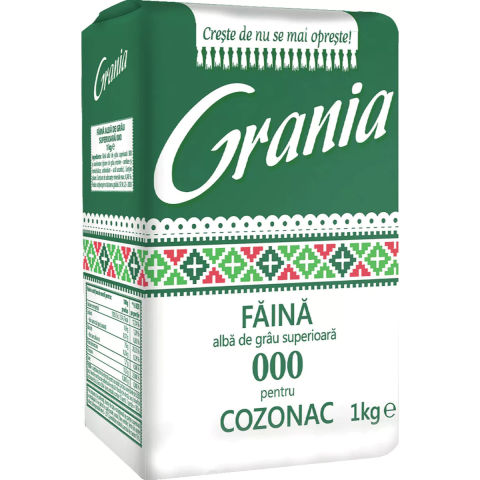 Alimente de baza - Faina alba de grau superioara Grania, 1 kg