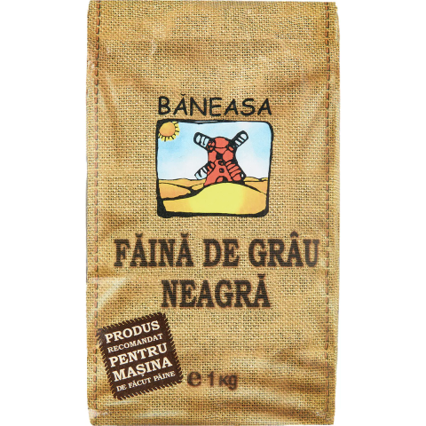 Alimente de baza - Faina neagra Baneasa tip 1250, 1 kg
