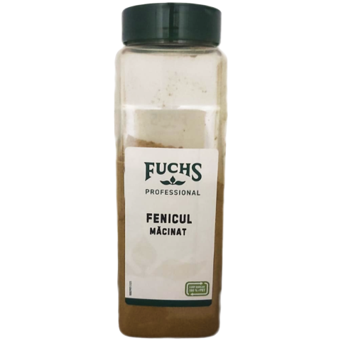 Condimente & Mixuri - Fenicul macinat Fuchs, borcan, 350 g