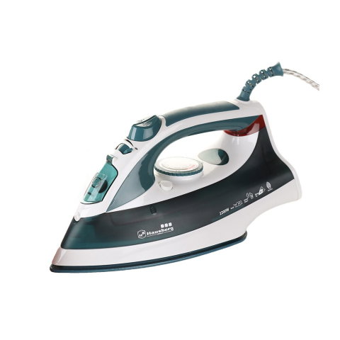 Electrocasnice & Climatizare - Fier de calcat Hausberg HB-7807VR, talpa ceramica, 2200W