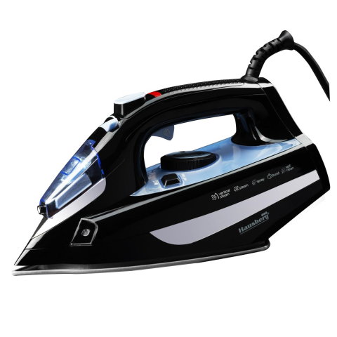 Electrocasnice & Climatizare - Fier de calcat Hausberg HB-7842BL, 2300 W, 300 ml