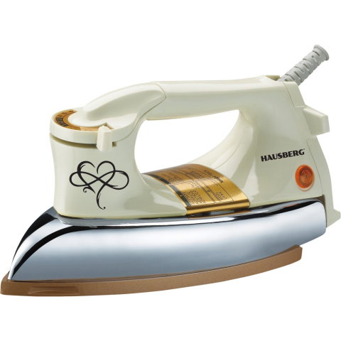 Electrocasnice & Climatizare - Fier de calcat Retro Hausberg HB-7818BJ, 1000-1200 W, talpa ceramica