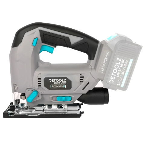 Casa, Gradina & Bricolaj - Fierastrau pendular Detoolz, 20V, dimensiune maxima taiere 80mm