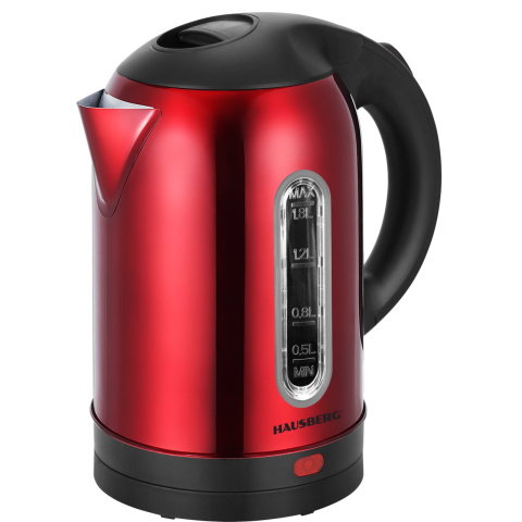 Electrocasnice & Climatizare - Fierbator apa electric Hausberg HB-3621RS, 1500-1800 W, 1.8L