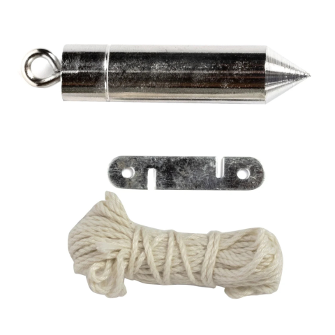 Casa, Gradina & Bricolaj - Fir cu plumb Detoolz greutate plumb 100g, lungime fir 5m