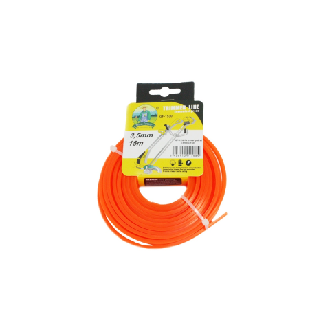 Aparate si masini gradinarit - Fir trimer/MTC patrat 3.5mm x 15m