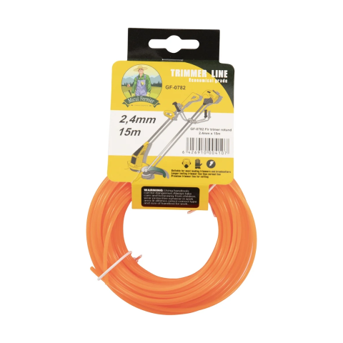 Gradinarit - Fir trimer rotund 2.4mm x 15m