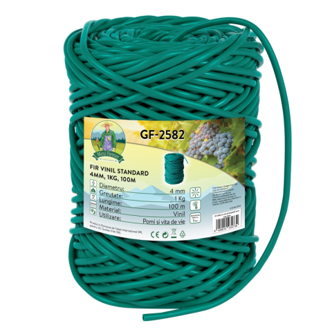 Accesorii unelte gradinarit - Fir vinil STANDARD 4 mm 1Kg 100m