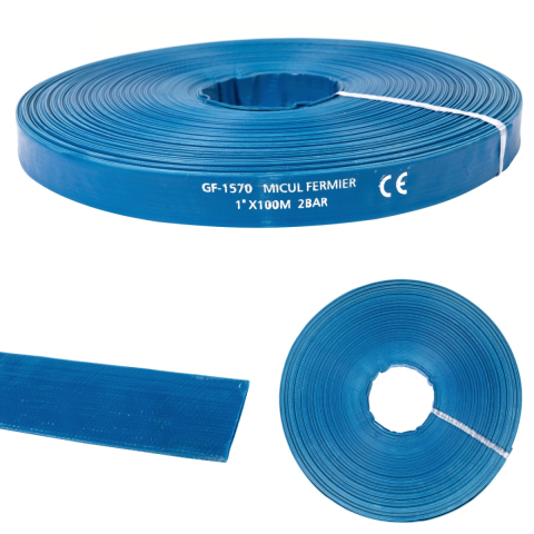 Furtunuri gradinarit - Furtun apa refulare Flat PVC 1'' 100m