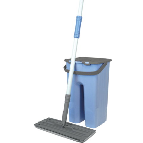 Casa, Gradina & Bricolaj - Galeata cu mop plat Ertone MN500BL