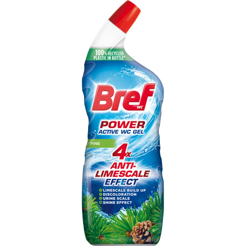 Curatenie & Intretinere - Gel de curatat toaleta Bref Power Active Pine, 750 ml