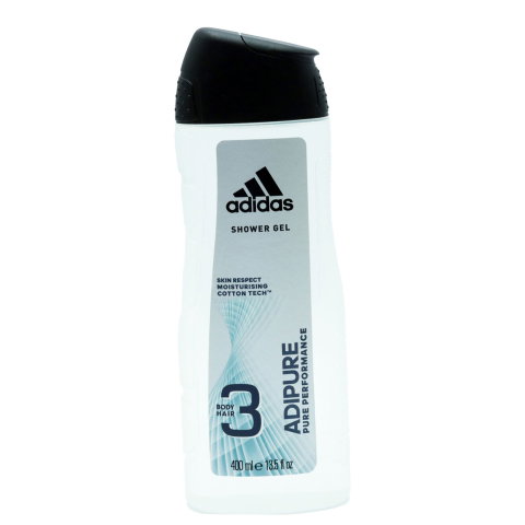 Ingrijire Personala & Cosmetice - Gel de dus 3 in 1, Adidas Men AdiPure Pure Performance, 400 ml