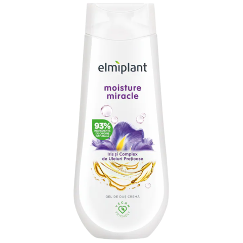 Ingrijire Personala & Cosmetice - Gel de dus crema Elmiplant Iris & Uleiuri Pretioase, 400 ml