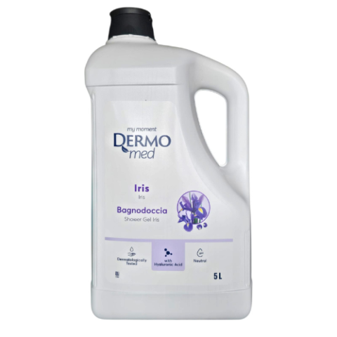 Ingrijire Personala & Cosmetice - Gel de dus Dermomed cu talc si iris, 5 L