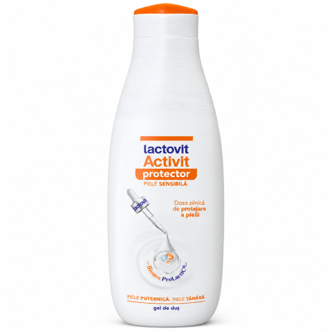 Produse de Baie - Gel de dus Lactovit Activit Protector piele sensibila, 600 ml
