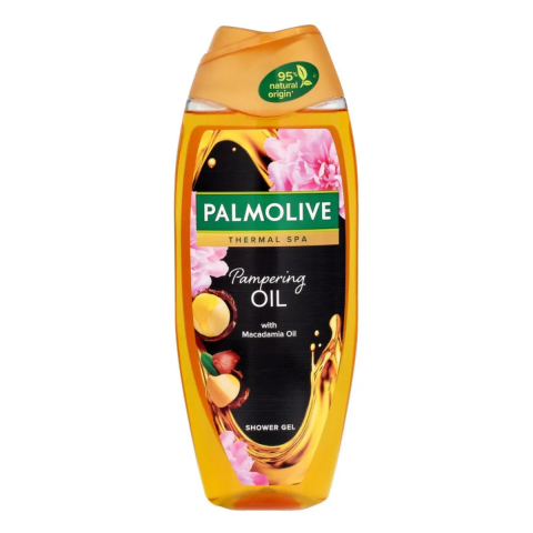 Ingrijire Personala & Cosmetice - Gel de dus Palmolive Thermal Spa Pampering Oil, 500 ml