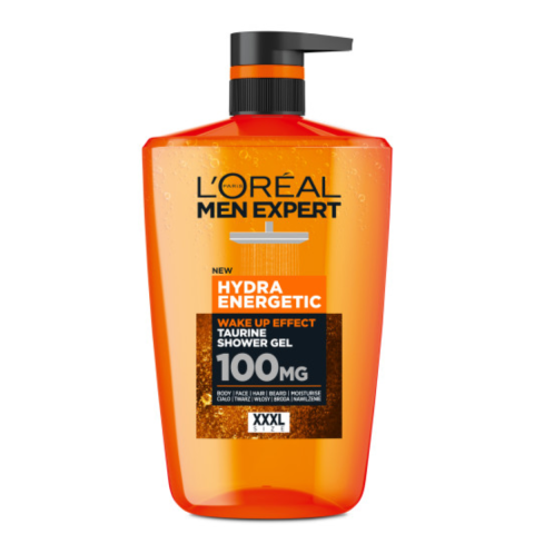 Gel de Dus - Gel de dus L’Oréal Paris Men Expert Hydra Energetic, Cu Taurina, 1 L