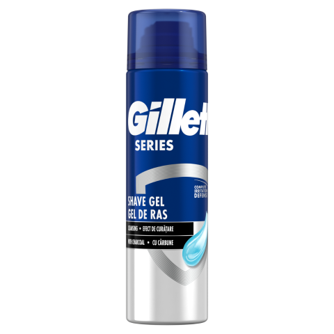 Ingrijire Personala & Cosmetice - Gel de ras Gillette Series cu Carbune, 200 ml
